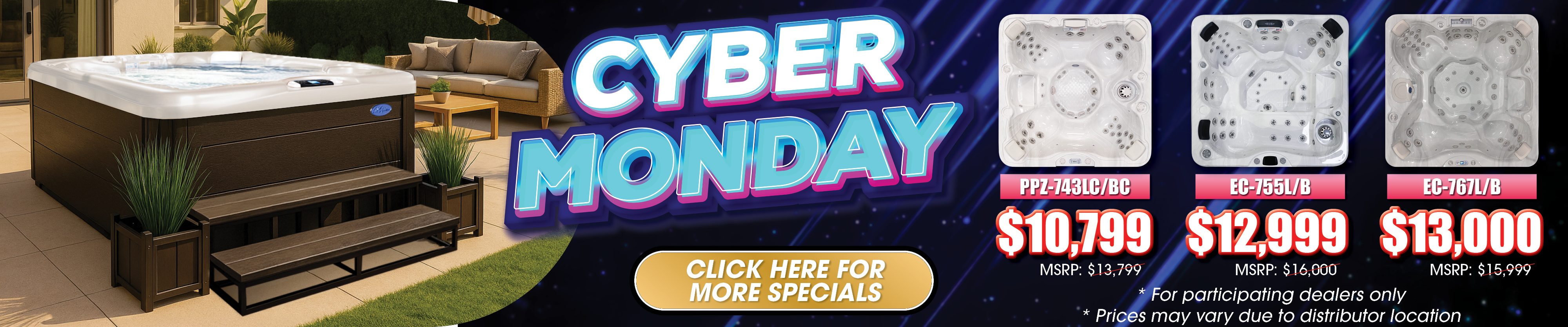 Calspas hot tub being used in a family setting - London